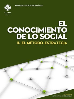 cover image of El conocimiento de lo social : II. El método-estrategia (Alternativas al desarrollo)